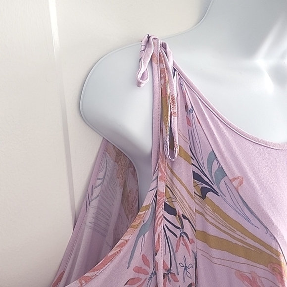 Free People Clear Skies Cold Shoulder Tunic top size XS - Picture 7 of 7